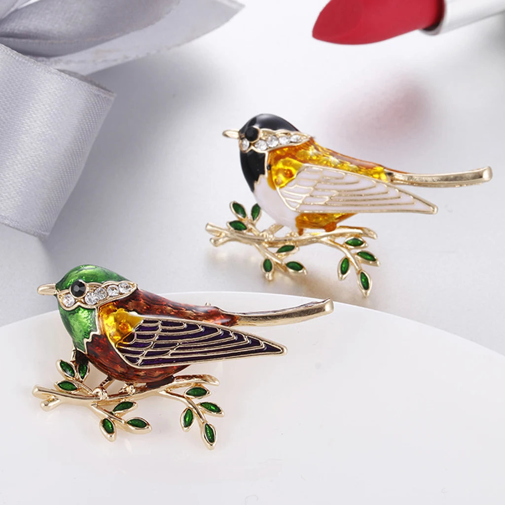 1 Piece Brooch Alloy Enamel Bird Animal Brooch Pin Jewelry for Womens Clothing Accessories
1 Piece Brooch Alloy Enamel Bird Animal Brooch Pin Jewelry for Womens Clothing Accessories