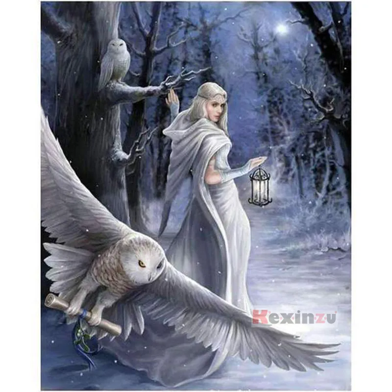 Full 5D DIY Square Diamond Painting Cross Stitch -White eagle girl- 3d Round Embroidery Mosaic Resin Home Decor Gift WW 022129
Full 5D DIY Square Diamond Painting Cross Stitch -White eagle girl- 3d Round Embroidery Mosaic Resin Home Decor Gift WW 022129