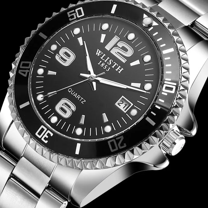 Top Luxury Role Watch Men Sport Quartz Watch Fashion Men Wristwatch Stainless Steel Male Clock Famous Brand Relogio Masculino
Top Luxury Role Watch Men Sport Quartz Watch Fashion Men Wristwatch Stainless Steel Male Clock Famous Brand Relogio Masculino
