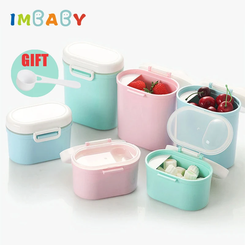 IMBABY Baby portable Milk Storage infant Baby Milk Powder Formula baby Food Container for Kids Food Storage PP Snack/Fruit Box
IMBABY Baby portable Milk Storage infant Baby Milk Powder Formula baby Food Container for Kids Food Storage PP Snack/Fruit Box