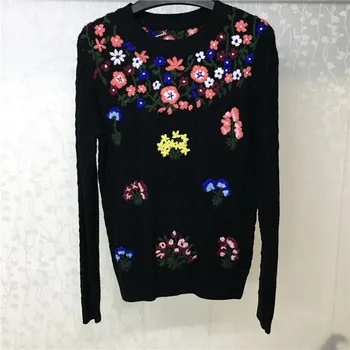 Winter Sweater for Women Wool Fashion Long Sleeve O-neck High Quality Lady Pullovers for Party 2018 New Autumn Sweater
Winter Sweater for Women Wool Fashion Long Sleeve O-neck High Quality Lady Pullovers for Party 2018 New Autumn Sweater