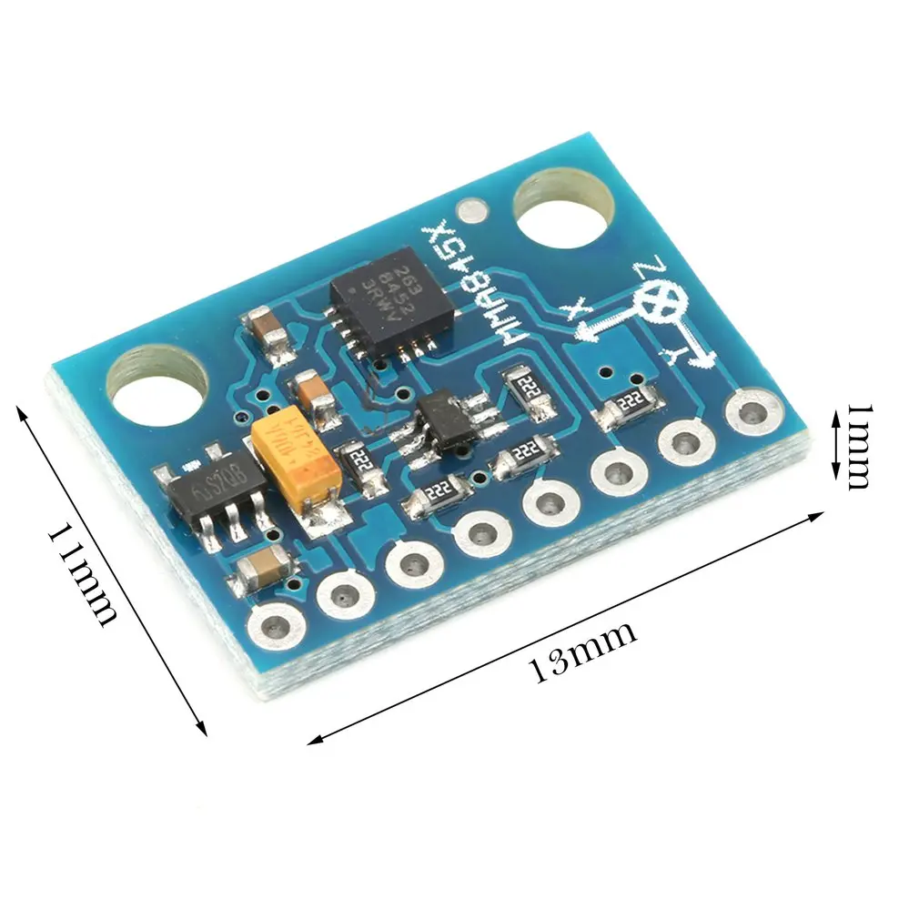 MMA8451 Digital Triaxial Accelerator Accelerometer Sensor Module High-precision Inclination Module GY-45 Precision Tilt
MMA8451 Digital Triaxial Accelerator Accelerometer Sensor Module High-precision Inclination Module GY-45 Precision Tilt