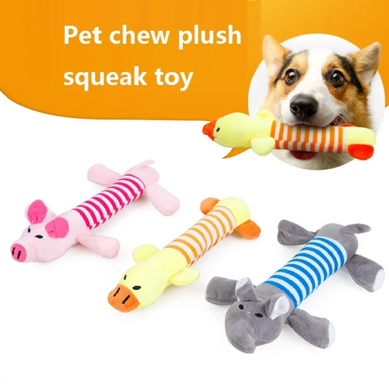 Popular Pet Dog Cat Funny Fleece Durability Plush Dog Toys Squeak Chew Sound Toy Fit for All Pets Elephant Duck Pig Plush Toys
Popular Pet Dog Cat Funny Fleece Durability Plush Dog Toys Squeak Chew Sound Toy Fit for All Pets Elephant Duck Pig Plush Toys