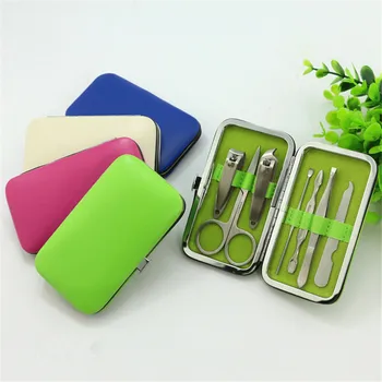 7 Pcs/Set Professional Nail Clippers Cuticle Nipper Pedicure Manicure Cleaner Ear Picker Kit Case Beauty Tool Home Essential 
7 Pcs/Set Professional Nail Clippers Cuticle Nipper Pedicure Manicure Cleaner Ear Picker Kit Case Beauty Tool Home Essential