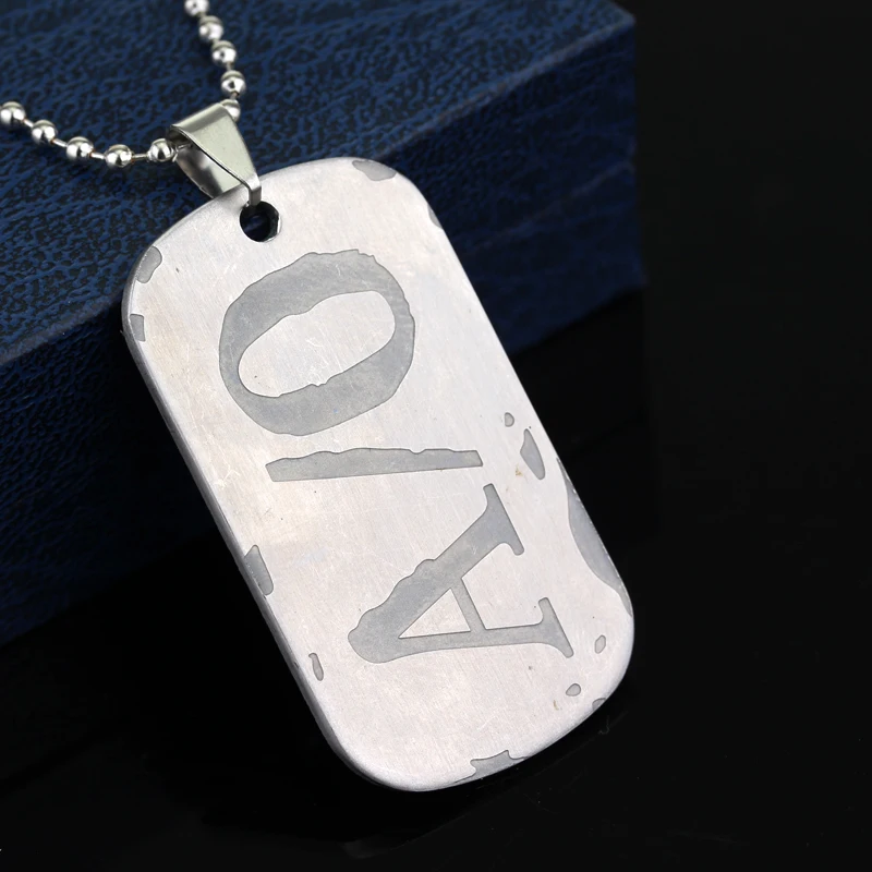 Dongsheng Gangsta 0 Nicolas Brown Mercenario Etiqueta De Perro Collar Colgante Gangsta Cosplay Collar De Titanio De Etiqueta De Perro 30 Dog Tag Necklace Titanium Necklacenecklace Anime Aliexpress