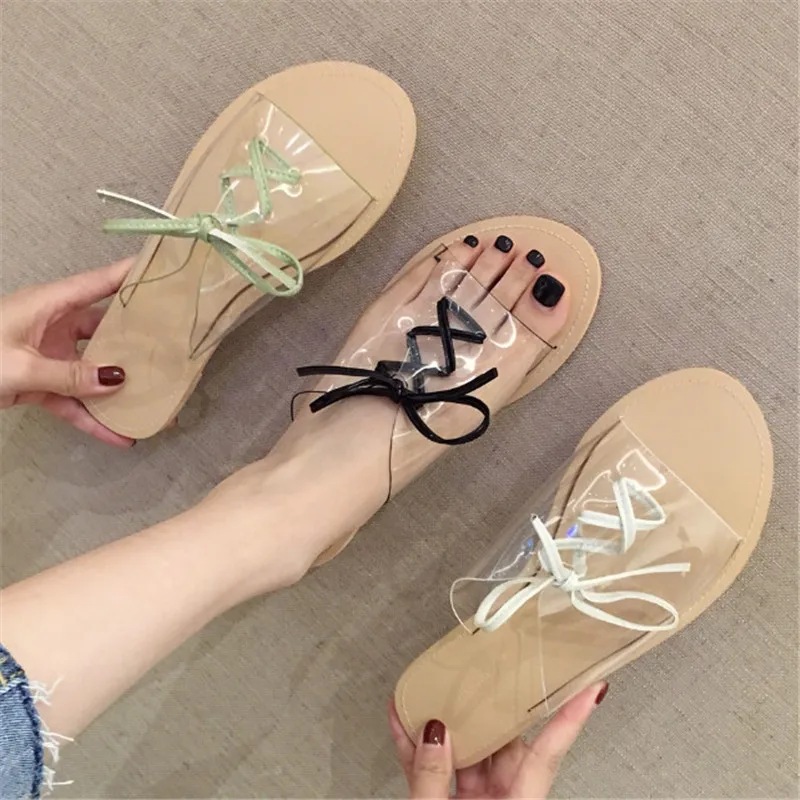 2019 New Summer Shoes For Women Slippers Fashion Transparent Shoes Women Flat Sandals Casual Beach Shoes Slides
2019 New Summer Shoes For Women Slippers Fashion Transparent Shoes Women Flat Sandals Casual Beach Shoes Slides