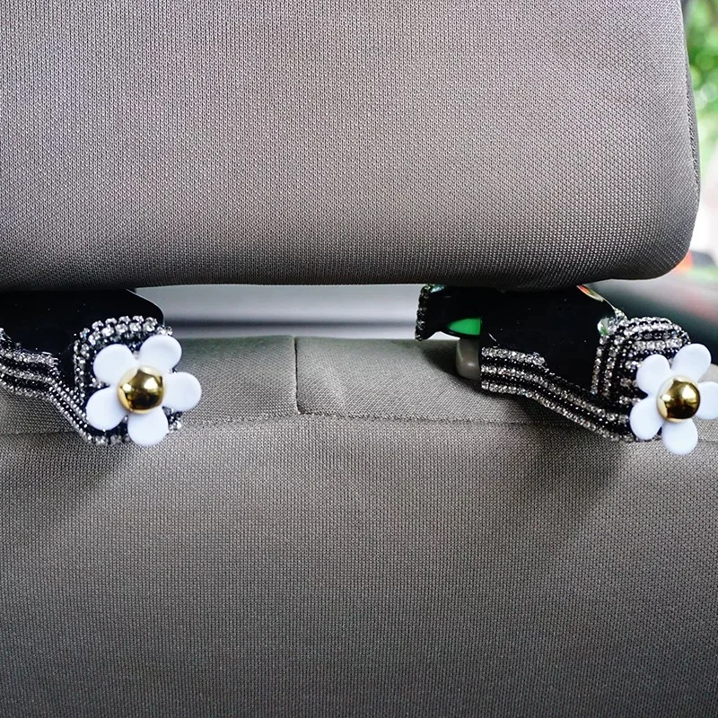 Diamond Crystal Car Seat Back Hooks Vehicle Headrest Seat Back Hanger Holder Universal Mount Storage Fastener Clips Accessories
Diamond Crystal Car Seat Back Hooks Vehicle Headrest Seat Back Hanger Holder Universal Mount Storage Fastener Clips Accessories