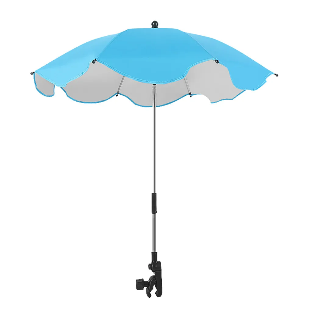 1 Set Baby Carriage Parasol Child Stroller Umbrella Silver Plastic UV Sun Protection Universal Portable Umbrella Sombrilla Y1
1 Set Baby Carriage Parasol Child Stroller Umbrella Silver Plastic UV Sun Protection Universal Portable Umbrella Sombrilla Y1
