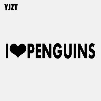 YJZT 15.3CM*2.5CM High-quality I Love Penguins Fashion Car Sticker Decal Vinyl C11-2024
YJZT 15.3CM*2.5CM High-quality I Love Penguins Fashion Car Sticker Decal Vinyl C11-2024