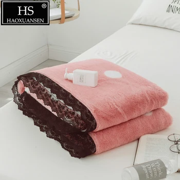 Multi-function Pink Wave Point Faux Fur Rabbit Blankets Super Soft Double Layer Warm Throw Blanket Lace Bed Cover Quilt Cover
Multi-function Pink Wave Point Faux Fur Rabbit Blankets Super Soft Double Layer Warm Throw Blanket Lace Bed Cover Quilt Cover