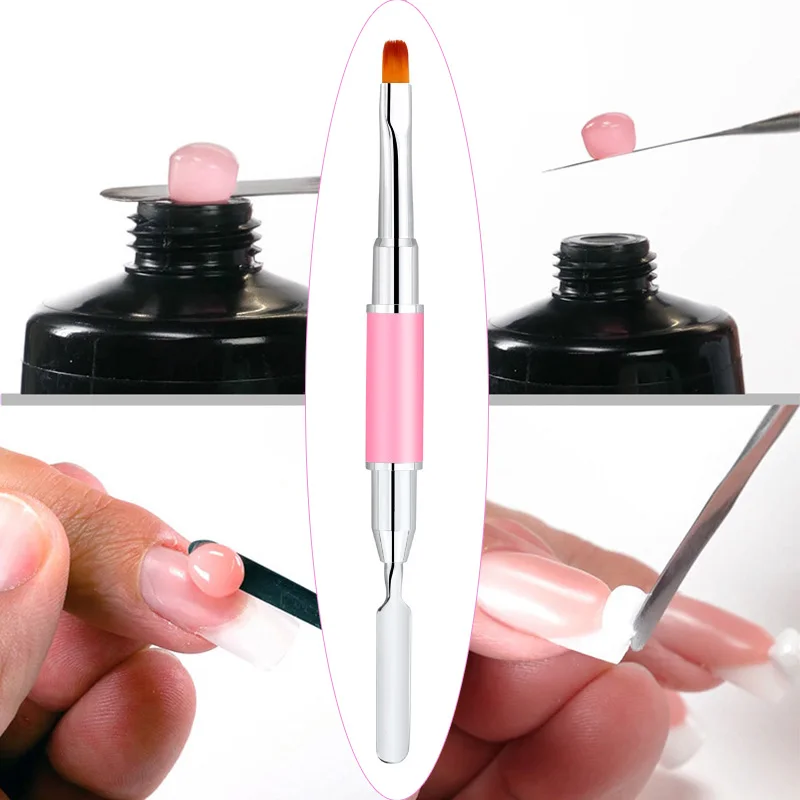 1pc Double Head Nail Art Pen Painting Gel Brush Dual End French Manicure Extension Poly Gel Spatula Polygel DIY Tool New Design
1pc Double Head Nail Art Pen Painting Gel Brush Dual End French Manicure Extension Poly Gel Spatula Polygel DIY Tool New Design