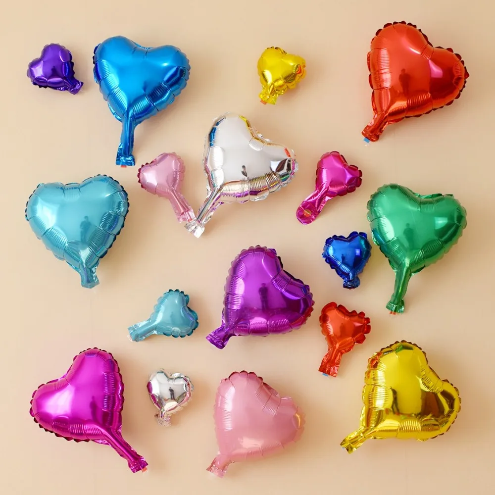 10pcs/lot 10inch Heart Foil Balloons Wedding Birthday Valentine day decor Party Backdrop Decor Air Inflatable Globos Child Gift
10pcs/lot 10inch Heart Foil Balloons Wedding Birthday Valentine day decor Party Backdrop Decor Air Inflatable Globos Child Gift
