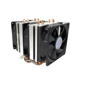 6 Heat Pipe 4 Wire Three Fan Without Light Cpu Fan Cpu Heatsink For Intel 775/1150/1155/1156/1366
6 Heat Pipe 4 Wire Three Fan Without Light Cpu Fan Cpu Heatsink For Intel 775/1150/1155/1156/1366