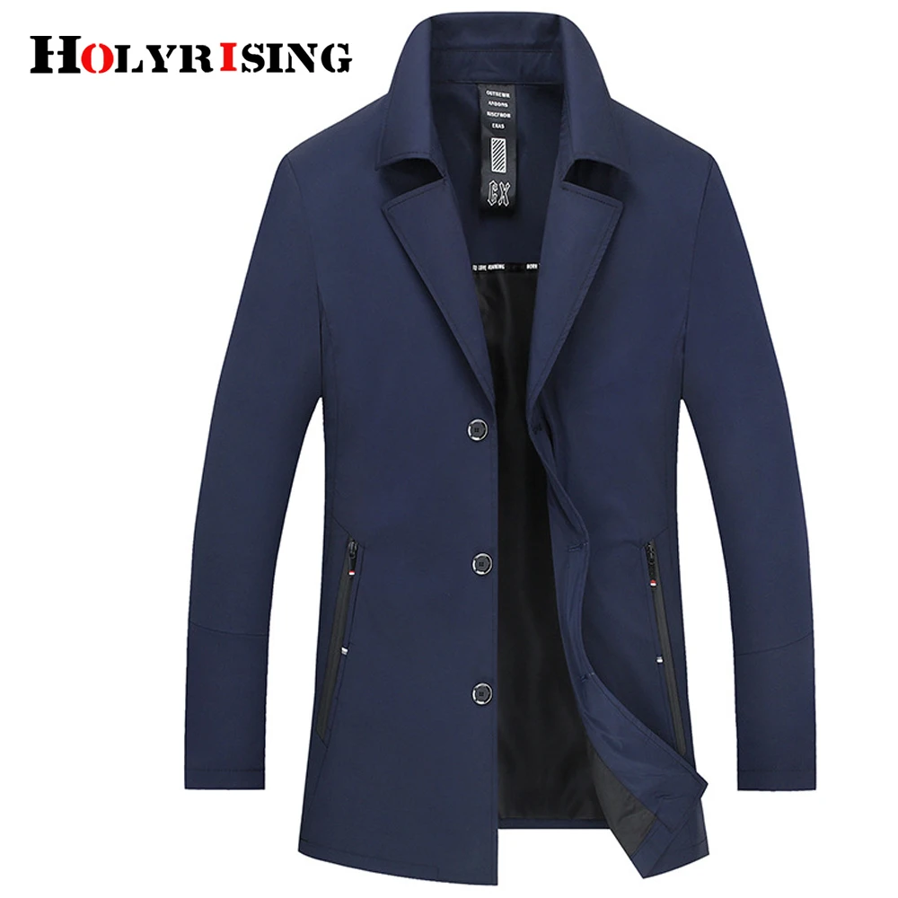 Holyrising Trench Coat Men Casual Overcoat Thin Turn Collar Coats and Jackets Stylish Windbreaker Soft Coat For Male Hot 18459-5
Holyrising Trench Coat Men Casual Overcoat Thin Turn Collar Coats and Jackets Stylish Windbreaker Soft Coat For Male Hot 18459-5