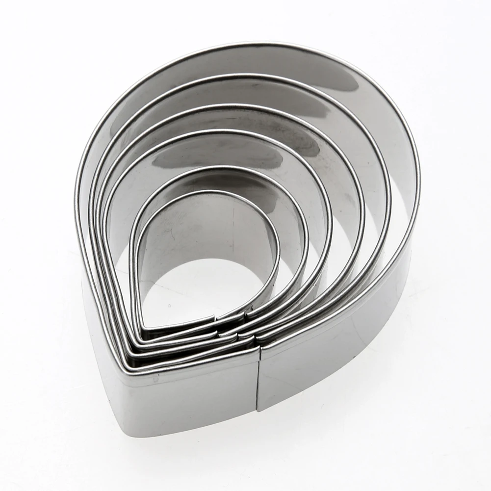 6 pcs/set Stainless Steel Cake Fondant Molds Rose Flower Metal Cookie Cutters Set Christmas Cooking Cake Decorating Tools
6 pcs/set Stainless Steel Cake Fondant Molds Rose Flower Metal Cookie Cutters Set Christmas Cooking Cake Decorating Tools