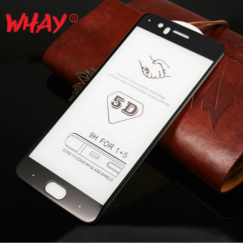 WHAY 5D Full Case Tempered Glass For Oneplus 5 Round Curved Edge Screen Protector For One Plus 5 Glass One Plus 5 Case Film
WHAY 5D Full Case Tempered Glass For Oneplus 5 Round Curved Edge Screen Protector For One Plus 5 Glass One Plus 5 Case Film