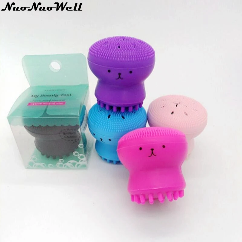 Jellyfish Shaped Silicone Octopus Face Cleanser Powder Puff Brush Facial Puff Face Cleanse Washing Silicone Makeup Tools
Jellyfish Shaped Silicone Octopus Face Cleanser Powder Puff Brush Facial Puff Face Cleanse Washing Silicone Makeup Tools