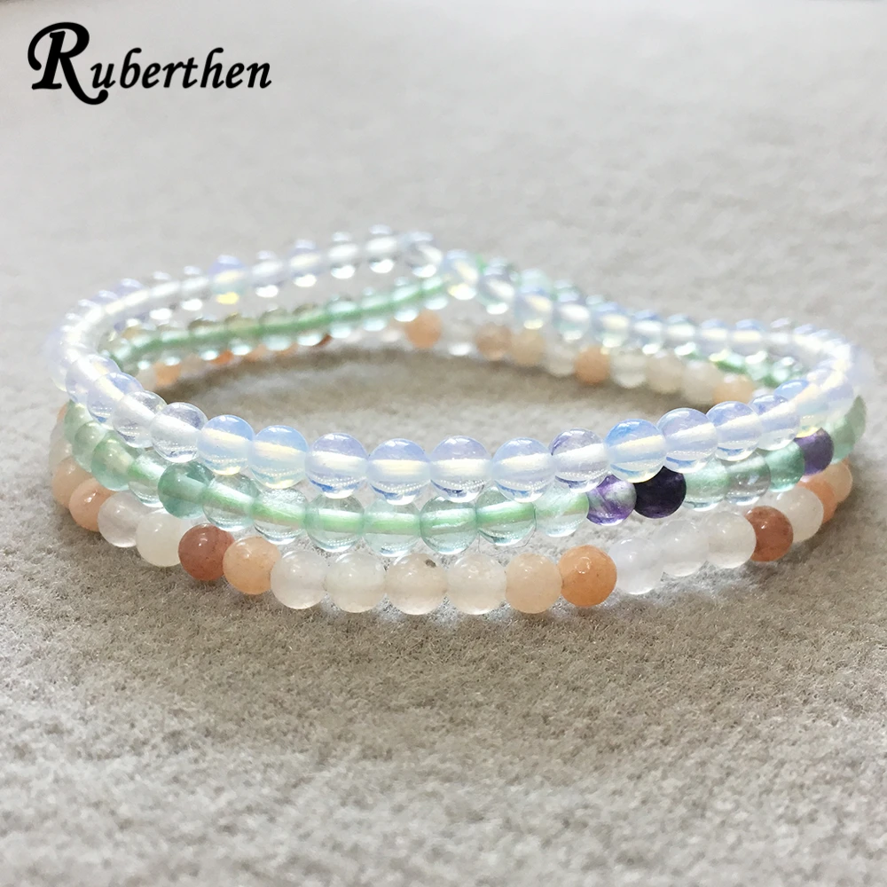 Ruberthen 4 mm Opal Stone Bead Bracelet Natural Fluorite Pink Aventurine Bracelet Set Women`s Mini Gem Stone Energy Bracelet
Ruberthen 4 mm Opal Stone Bead Bracelet Natural Fluorite Pink Aventurine Bracelet Set Women`s Mini Gem Stone Energy Bracelet