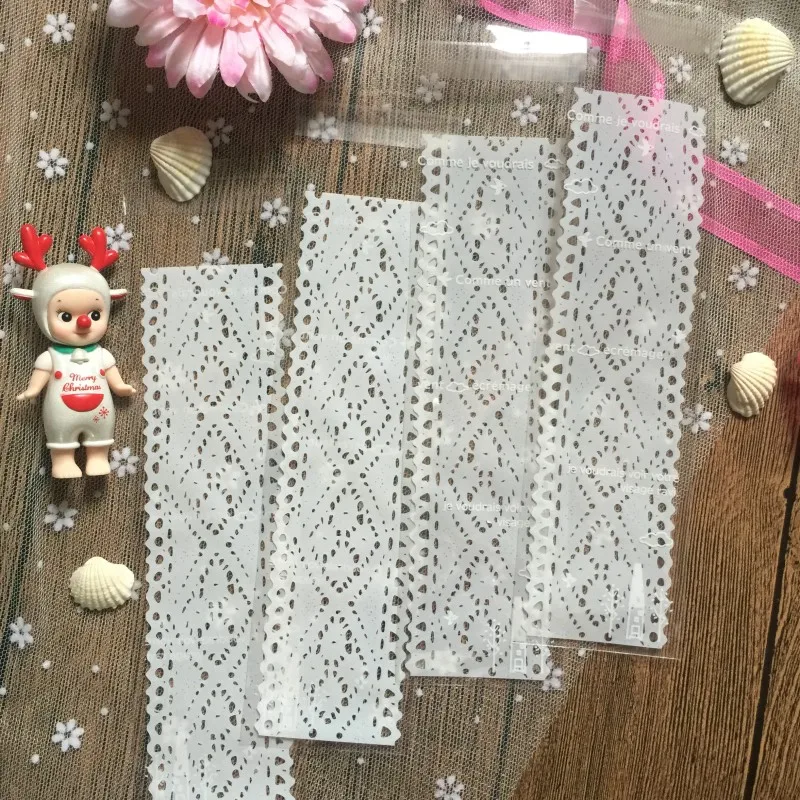 500pcs Wholesale Strip White Lace Baking Finger Biscuits Plastic Bags OPP Party & Wedding Gift Cookie Candy Packaging Bag BZ217
500pcs Wholesale Strip White Lace Baking Finger Biscuits Plastic Bags OPP Party & Wedding Gift Cookie Candy Packaging Bag BZ217