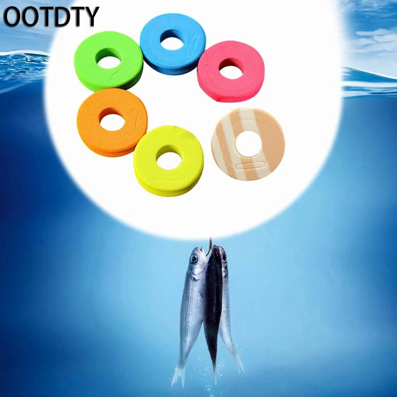 OOTDTY 100Pcs Fishing Line Circular Winding Plate Foam Board Trace Wire Swivel Tackle
OOTDTY 100Pcs Fishing Line Circular Winding Plate Foam Board Trace Wire Swivel Tackle
