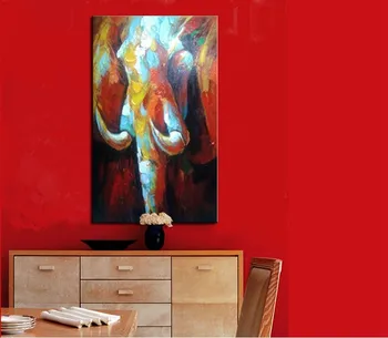 Hand-painted oil paintings unframed animal modern wall Art elephant oil painting on canvas for home decoration abstract painting
Hand-painted oil paintings unframed animal modern wall Art elephant oil painting on canvas for home decoration abstract painting
