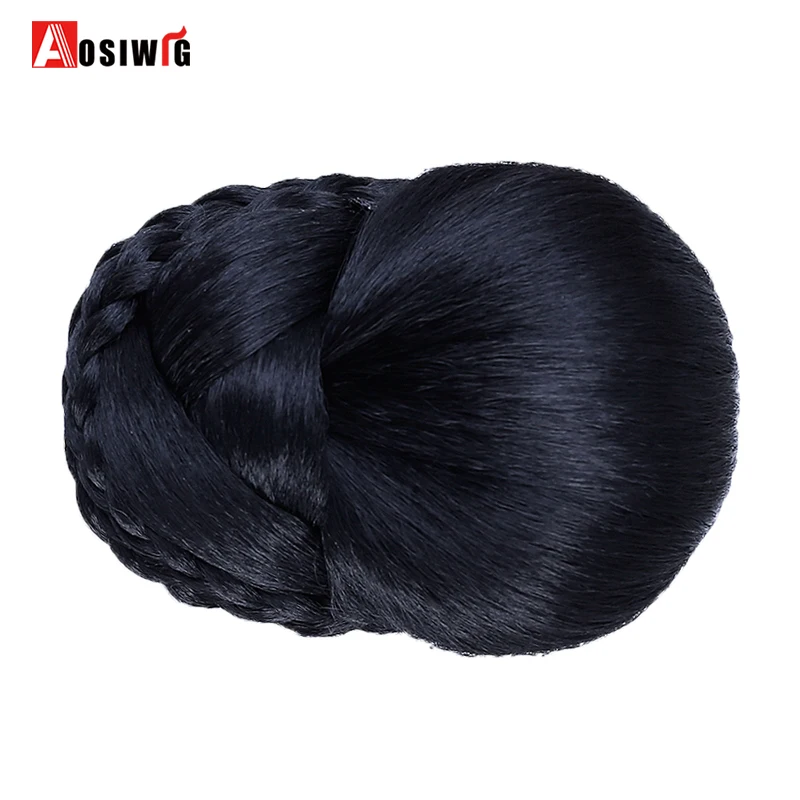 AOSIWIG Black Brown Chignons For Women Ponytail Hairpieces Synthetic Hair Clips In Hair Extensions Heat Resistant Chignons
AOSIWIG Black Brown Chignons For Women Ponytail Hairpieces Synthetic Hair Clips In Hair Extensions Heat Resistant Chignons