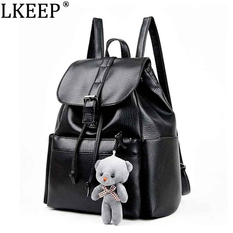 Bear Female Women sac a main PU Leather Backpack For Women Bag Travel Shoulder Bags Backpack Student School Bags
Bear Female Women sac a main PU Leather Backpack For Women Bag Travel Shoulder Bags Backpack Student School Bags