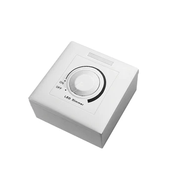 LED Dimmer Plastic PMW Dimmer 12V 144W Switch for Dimmable Lamp Light Bulb Adjustable Controller Brightness from Dark to Bright
LED Dimmer Plastic PMW Dimmer 12V 144W Switch for Dimmable Lamp Light Bulb Adjustable Controller Brightness from Dark to Bright