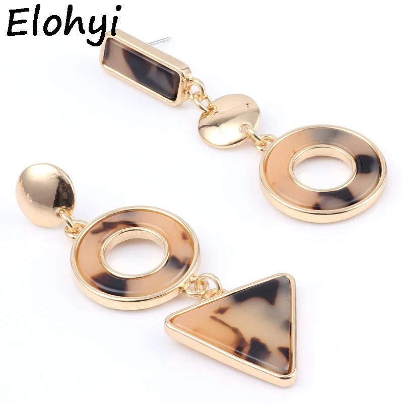 ELOHYI New Women's Drop Earrings Boho Geometric Asymmetric Acetate Personality Trend Combination For Women Earring Wholesale
ELOHYI New Women's Drop Earrings Boho Geometric Asymmetric Acetate Personality Trend Combination For Women Earring Wholesale