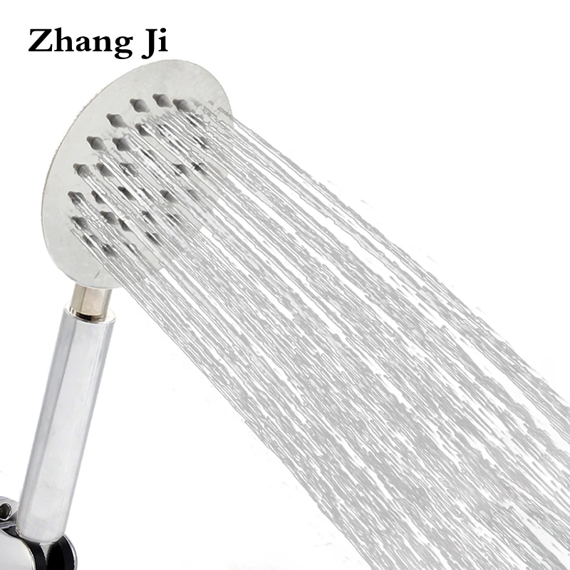 Zhangji New Arrival High Quality Bathroom Hand Shower Stainless Steel Round Shower Nozzle ZhangJi Silica Gel Holes Shower Head
Zhangji New Arrival High Quality Bathroom Hand Shower Stainless Steel Round Shower Nozzle ZhangJi Silica Gel Holes Shower Head