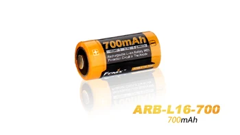 1Pcs/Lot Fenix ARB-L16-700 3.6V 16340 700mAh Rechargeable Li-ion Battery 
1Pcs/Lot Fenix ARB-L16-700 3.6V 16340 700mAh Rechargeable Li-ion Battery