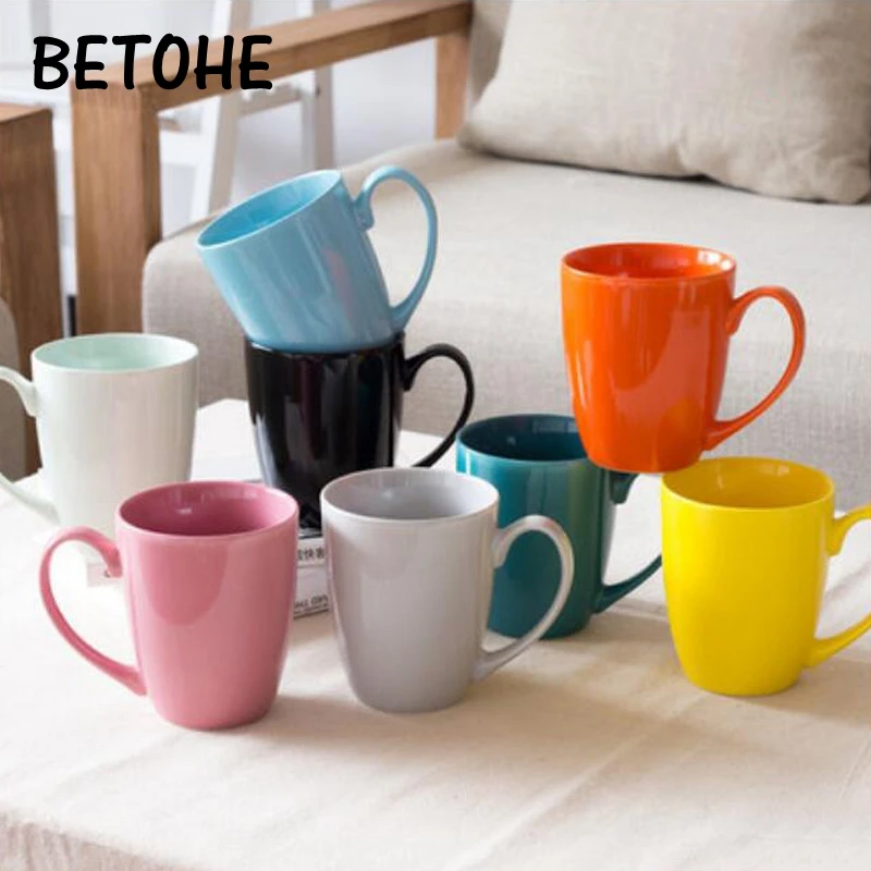BETOHE Simple and cute mug creative coffee cup personality ceramic cup household tea cup
BETOHE Simple and cute mug creative coffee cup personality ceramic cup household tea cup