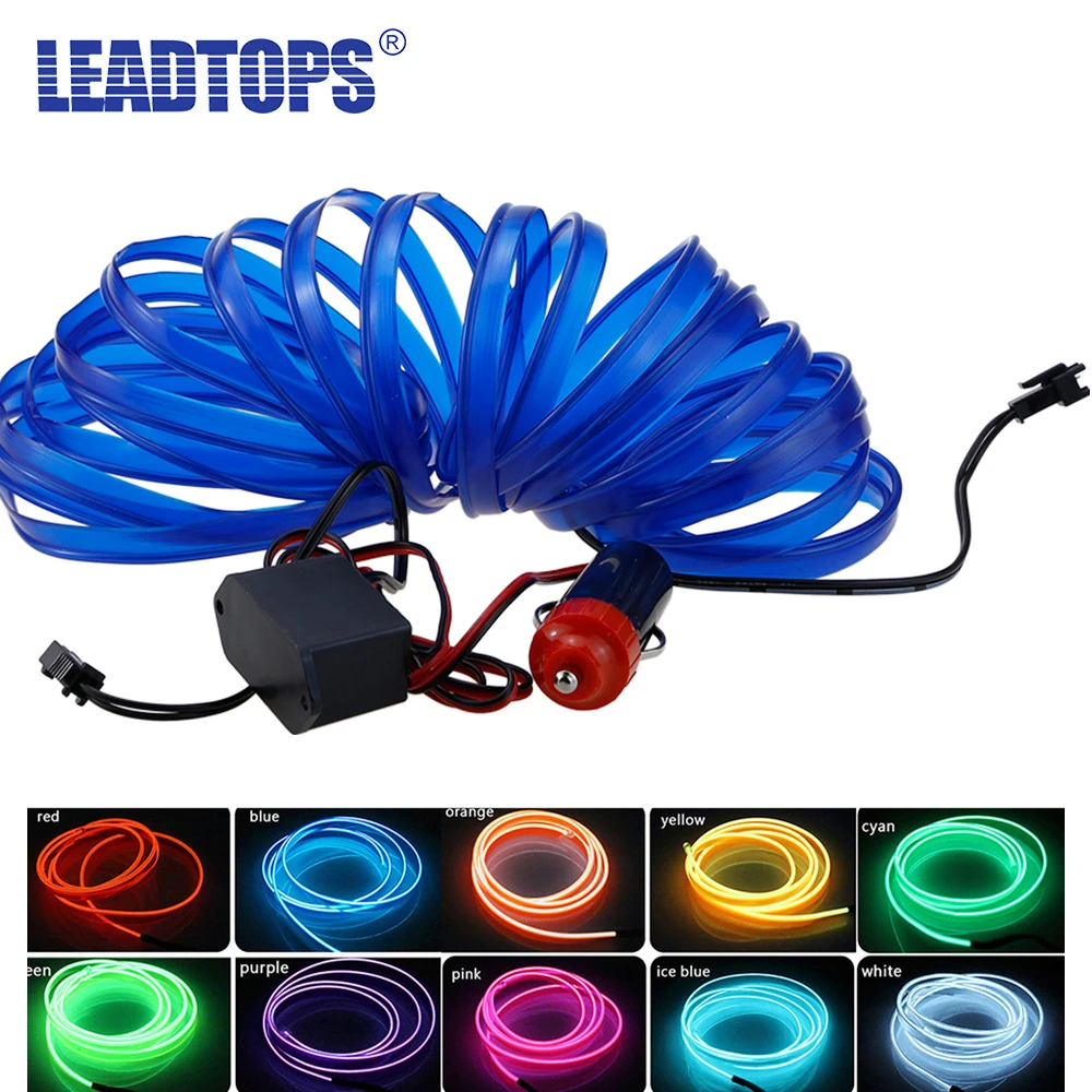 Universal Car Instrument Lights Led 5M 9 Colors Car Styling Flexible Neon Light Decorative Lights For HONDA/BMW/JEEP/AUDI CJ
Universal Car Instrument Lights Led 5M 9 Colors Car Styling Flexible Neon Light Decorative Lights For HONDA/BMW/JEEP/AUDI CJ