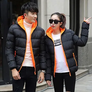 Winter Cotton couple Coat Hooded Parka Loose Large Size Thicken Long Coat Solid Couples outdoors Warm Winter gift
Winter Cotton couple Coat Hooded Parka Loose Large Size Thicken Long Coat Solid Couples outdoors Warm Winter gift