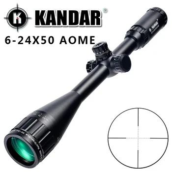 Tactical Optical Sight KANDAR 6-24x50 AOE Mil-dot Reticle RifleScope Locking/Resetting Hunting Rifle
Tactical Optical Sight KANDAR 6-24x50 AOE Mil-dot Reticle RifleScope Locking/Resetting Hunting Rifle