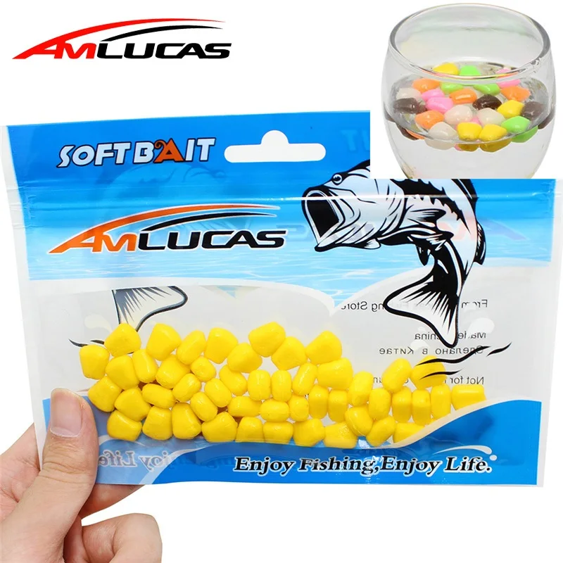 Amlucas 50pcs 0.44g Silicone Bait With the Smell of Corn Carp Fishing Lure Float Vivid Worms Artificial Bait Jig Swimbait WW95
Amlucas 50pcs 0.44g Silicone Bait With the Smell of Corn Carp Fishing Lure Float Vivid Worms Artificial Bait Jig Swimbait WW95