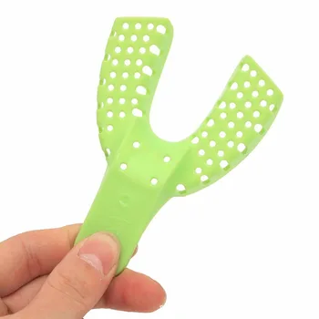 New 10pcs/set 5 Pairs Plastic Dental Impression Trays Disposable Dental Mouthguard Teeth Holder Dentistry Oral Tool Kits
New 10pcs/set 5 Pairs Plastic Dental Impression Trays Disposable Dental Mouthguard Teeth Holder Dentistry Oral Tool Kits