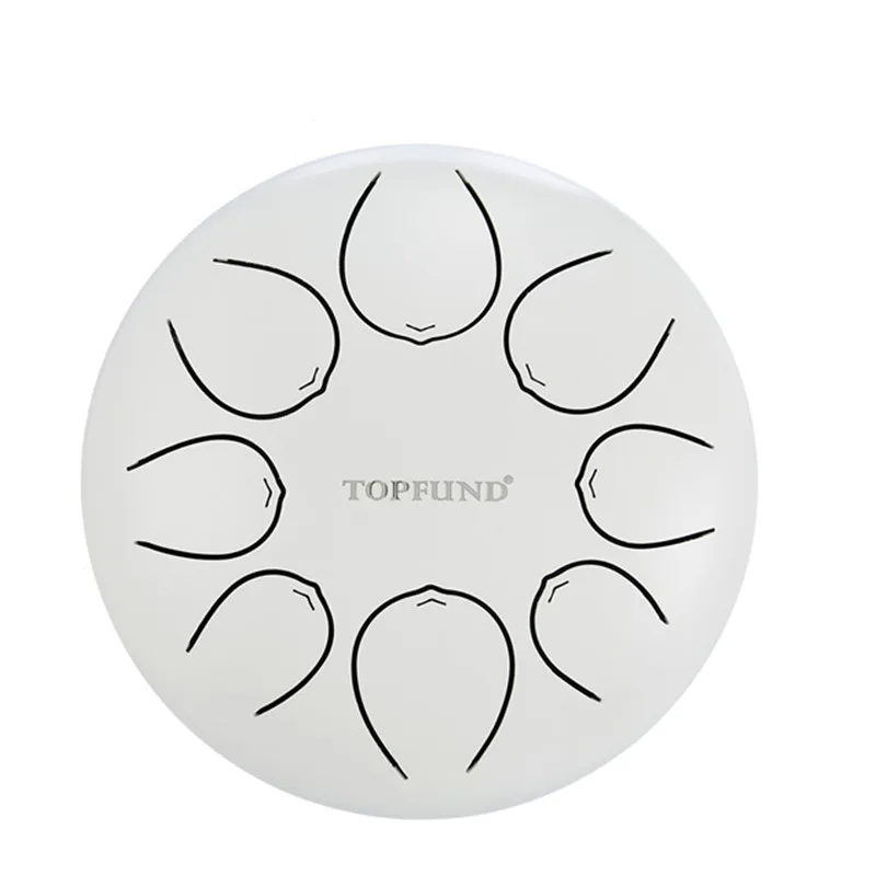 TOPFUND Perfect Quality Steel Tongue Drum Black Color 12"- D Major with Free Bag and Mallet
TOPFUND Perfect Quality Steel Tongue Drum Black Color 12"- D Major with Free Bag and Mallet