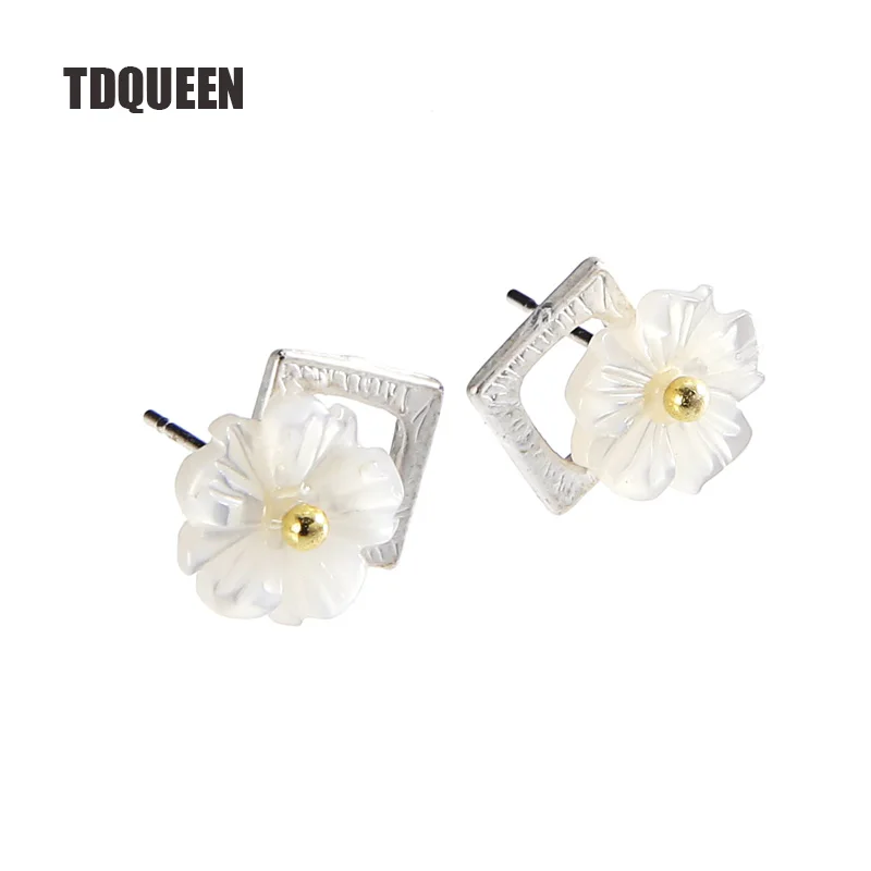 TDQUEEN Stud Earrings Women Trendy Style Earring Pearl Shell Flower Fashion Jewelry Silver Plated Mini Ear Stud Earring
TDQUEEN Stud Earrings Women Trendy Style Earring Pearl Shell Flower Fashion Jewelry Silver Plated Mini Ear Stud Earring
