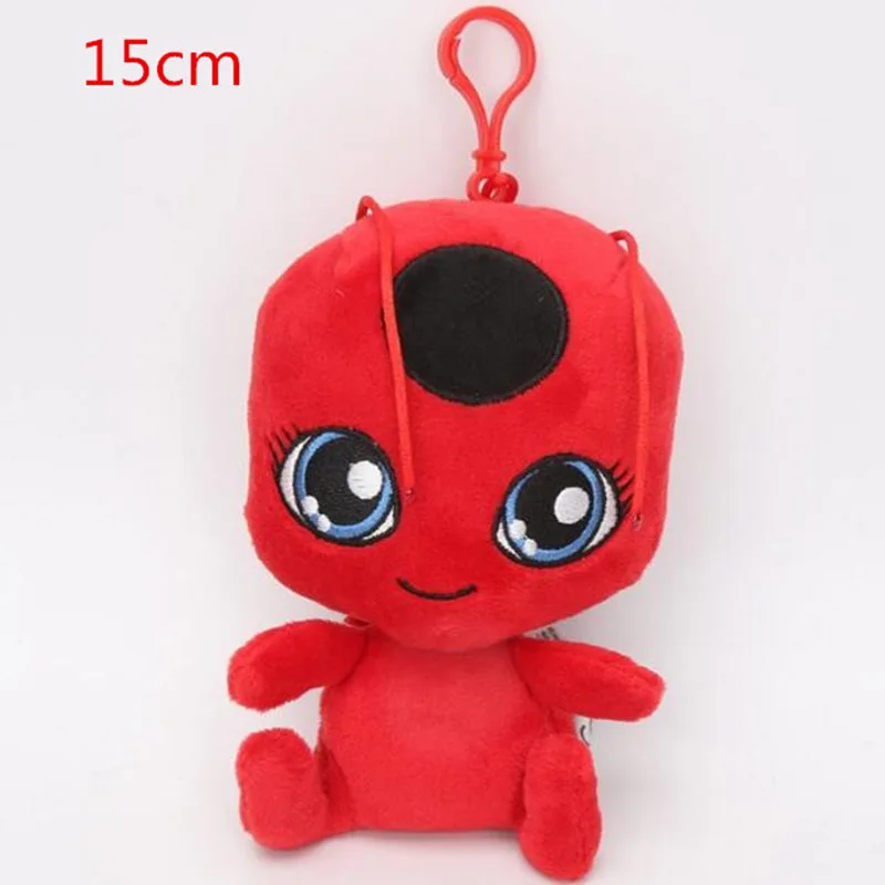Ladybug Plush Pendant Keychain Toys Plagg and Tikki Cat Noir Lady Bug Red Adrien Marinette Soft Stuffed Dolls Bag Accessories
Ladybug Plush Pendant Keychain Toys Plagg and Tikki Cat Noir Lady Bug Red Adrien Marinette Soft Stuffed Dolls Bag Accessories