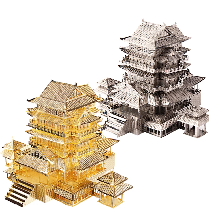3D Metal Puzzle Jigsaw Color/Silver Teng Wang Ge DIY Laser Cutting Children's Jigsaw Toy Kit High Difficult Children Adult gift
3D Metal Puzzle Jigsaw Color/Silver Teng Wang Ge DIY Laser Cutting Children's Jigsaw Toy Kit High Difficult Children Adult gift