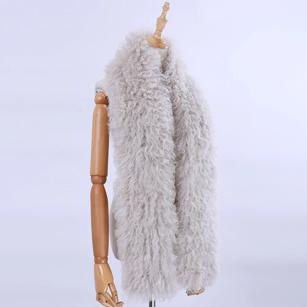 2019 Winter New Women's Men's Genuine Curly Lamb Wool Fur Hand Knitted Long Warm Fashion Unisex Scarf Scarves Wraps Mufflers
2019 Winter New Women's Men's Genuine Curly Lamb Wool Fur Hand Knitted Long Warm Fashion Unisex Scarf Scarves Wraps Mufflers