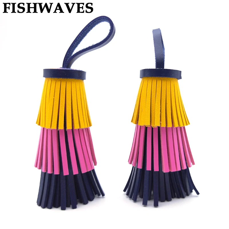 FISHWAVES High Quality 3 Color Leather Tassel Large Multilayer Fringe Tassel For Diy Key Chain Charm Jewelry Gifts Accessories
FISHWAVES High Quality 3 Color Leather Tassel Large Multilayer Fringe Tassel For Diy Key Chain Charm Jewelry Gifts Accessories