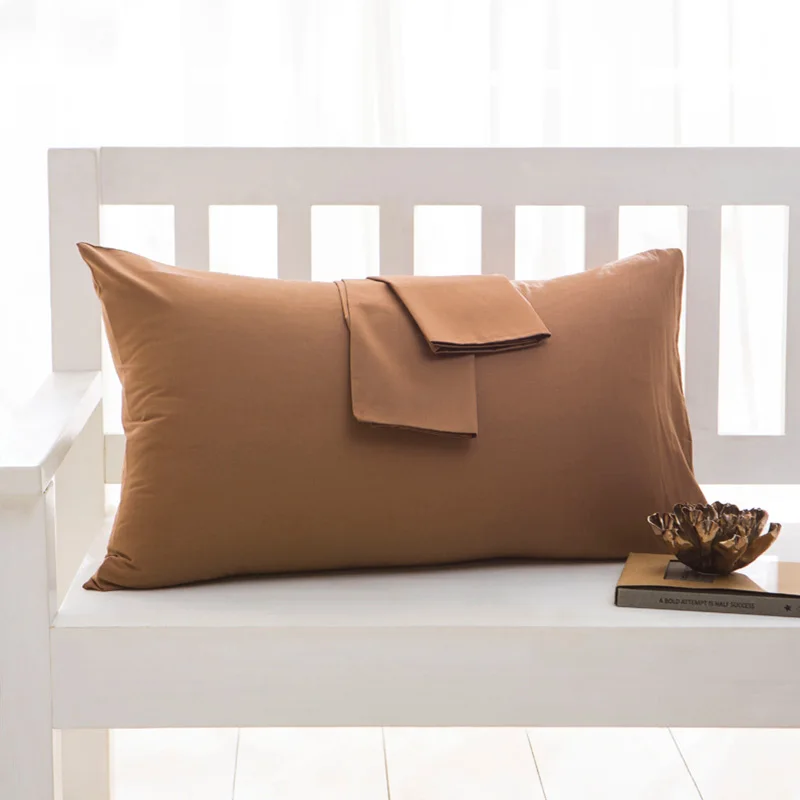 Cotton Pillowcase Soft Decorative Pillow Case Pillow Covers Solid Color Pillowcases Multi-color and multi-size optional #/
Cotton Pillowcase Soft Decorative Pillow Case Pillow Covers Solid Color Pillowcases Multi-color and multi-size optional #/
