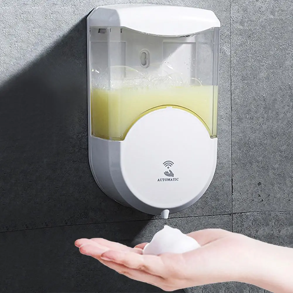600ml Bathroom Foaming Soap Dispensers Intelligent Auto Induction Hand Washing Machine
600ml Bathroom Foaming Soap Dispensers Intelligent Auto Induction Hand Washing Machine