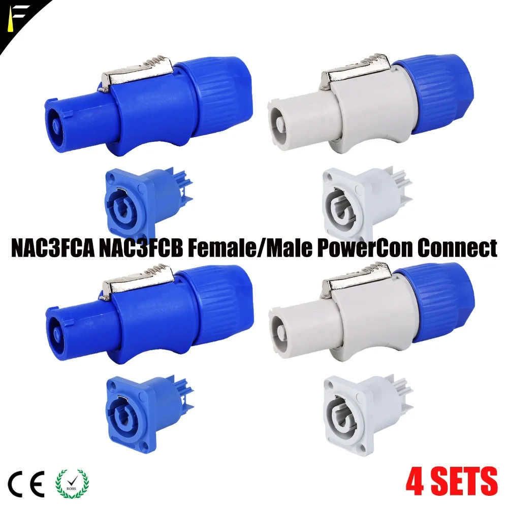 4 комплекта NAC3FCA & NAC3FCB женский/Мужской 3 Pin PowerCon разъем питания 250 V/20A in/out fit LED дисплей панель питания твист кабель
4 комплекта NAC3FCA & NAC3FCB женский/Мужской 3 Pin PowerCon разъем питания 250 V/20A in/out fit LED дисплей панель питания твист кабель