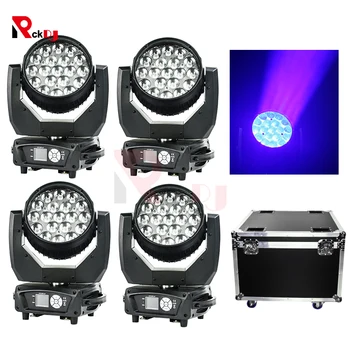 4pcs With Flight Case AURA 19x15W RGBW LED Moving Head Light Beam Wash With Zoom Backlight Stage DJ Light For Bar Wedding Church
4pcs With Flight Case AURA 19x15W RGBW LED Moving Head Light Beam Wash With Zoom Backlight Stage DJ Light For Bar Wedding Church