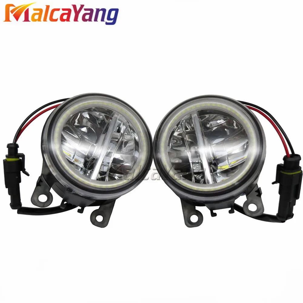 2pcs Car Styling Round Front Bumper LED Fog Lights DRL Daytime Running Driving fog lamps for Renault TRAFIC II Box FL 2001-2015
2pcs Car Styling Round Front Bumper LED Fog Lights DRL Daytime Running Driving fog lamps for Renault TRAFIC II Box FL 2001-2015