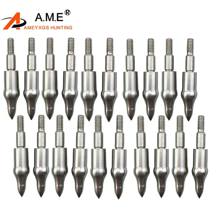AMEYXGS 6 Pcs Point Arrowheads Metal Target Broad head For Archery Arrows Stainless Steel Hunting Accessories 150 Grain
AMEYXGS 6 Pcs Point Arrowheads Metal Target Broad head For Archery Arrows Stainless Steel Hunting Accessories 150 Grain