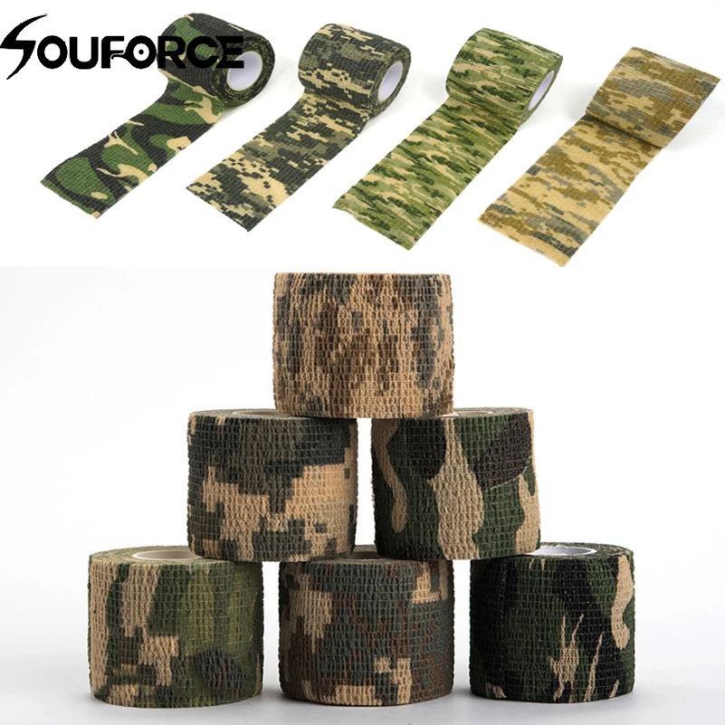 4pcs/lot Elastic Stealth Waterproof Stretch Bandage Camouflage Tape Air soft Paintball For Gun Rifle Shooting/Hunting War Games
4pcs/lot Elastic Stealth Waterproof Stretch Bandage Camouflage Tape Air soft Paintball For Gun Rifle Shooting/Hunting War Games